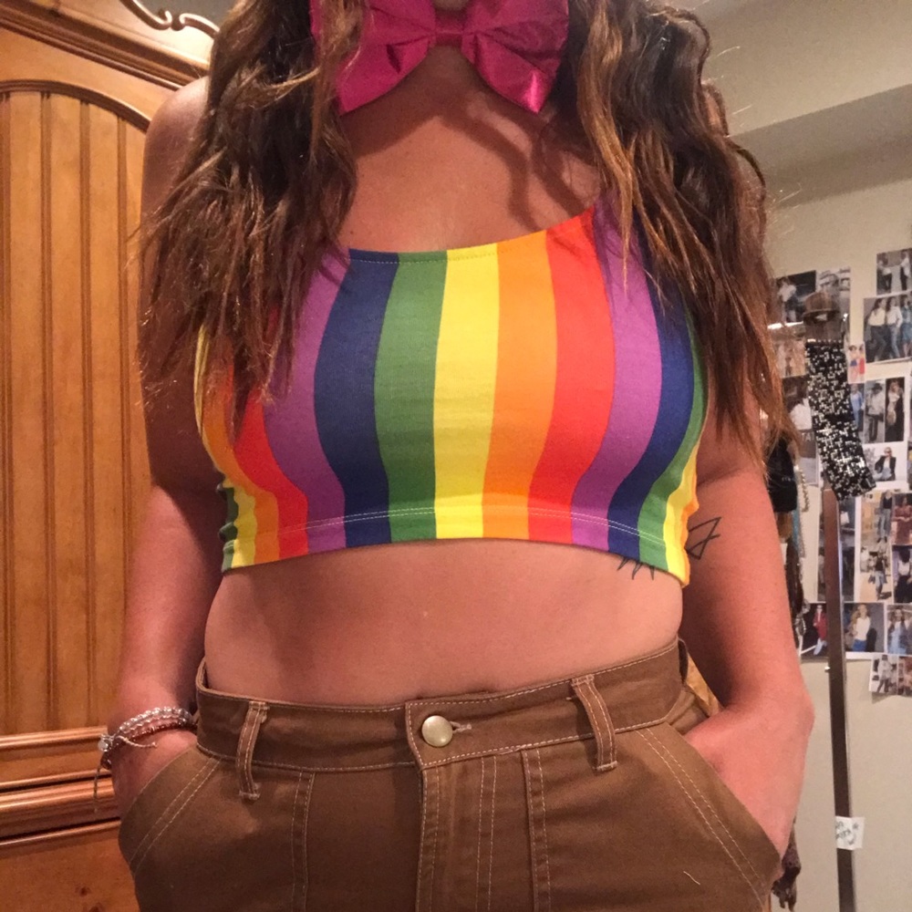 Cropped tank top